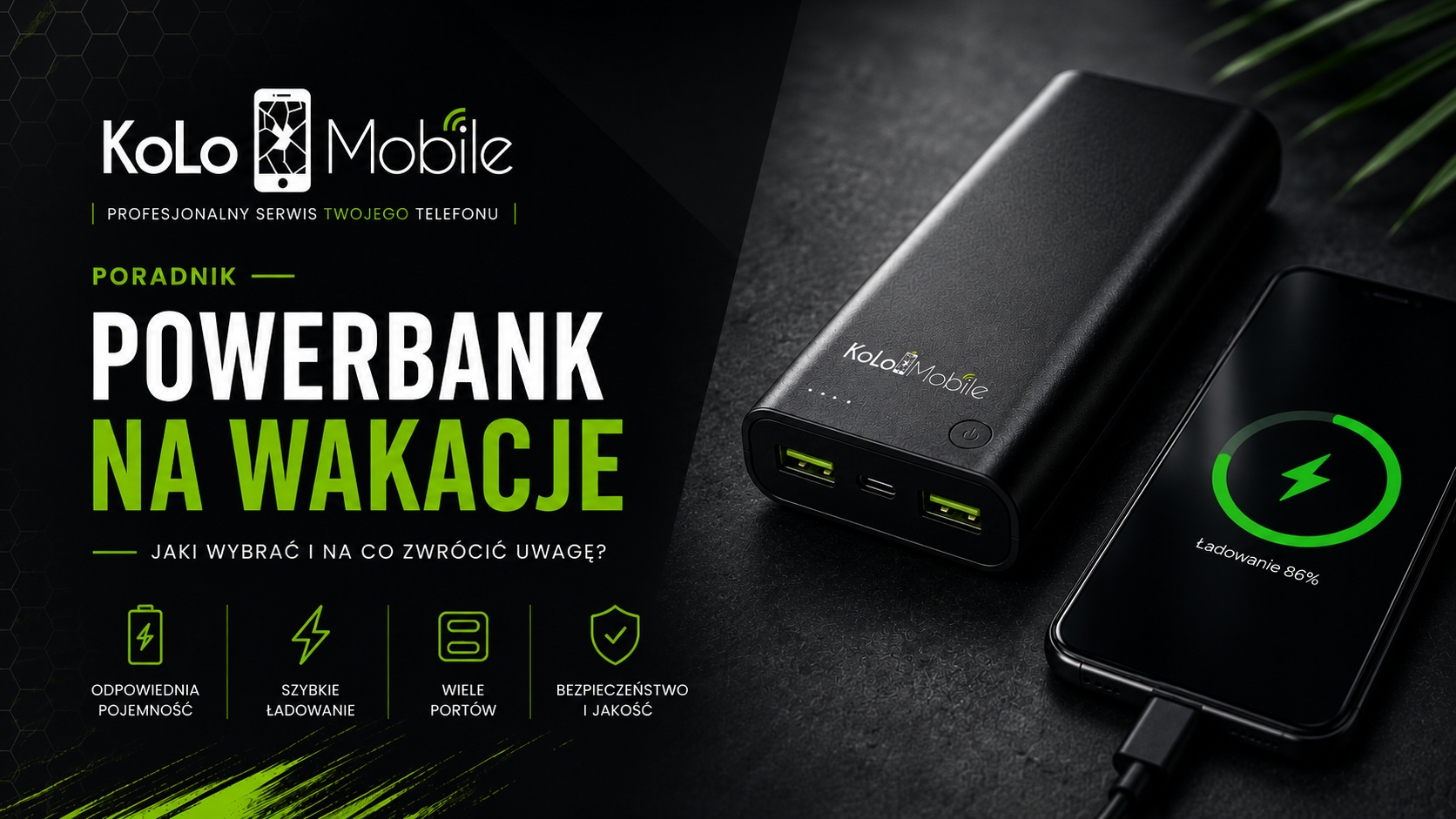 Powerbank na wakacje