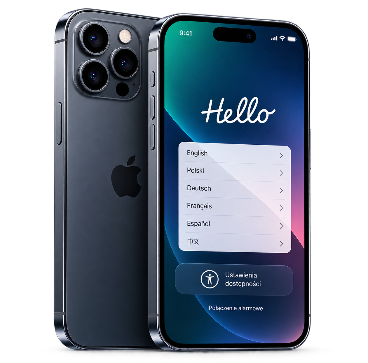 Telefon przed konfiguracją